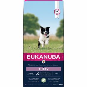 Eukanuba Puppy S/M - Lamb & Rice 12 kg.