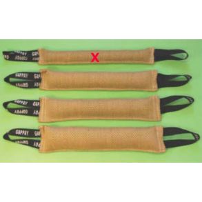 Bideplse, jute 5 x 50 cm, m/ 2 hndtag fra Gappay