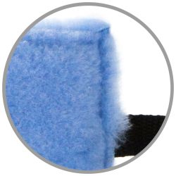 Bideplse i plys - til opstart / lettere bidearbejde -10 cm x 37 cm, Rem ca. 90 cm