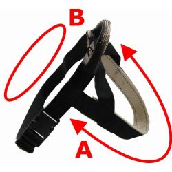 Forsvarssele m/hndtag. Large, Nylon