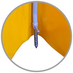 Gappay Skjul, stor / Aluminium top 