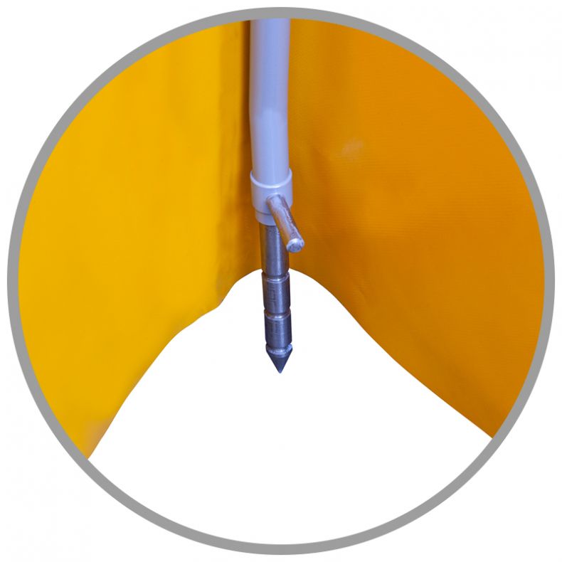 Gappay Skjul, stor / Aluminium top 