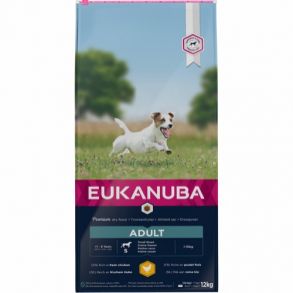 Eukanuba Adult Small - Kylling 12 kg.