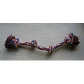 Bomuldsreb kulrt m/4 knuder