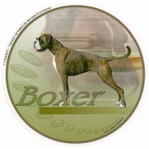 Run dekal med 2 boxere