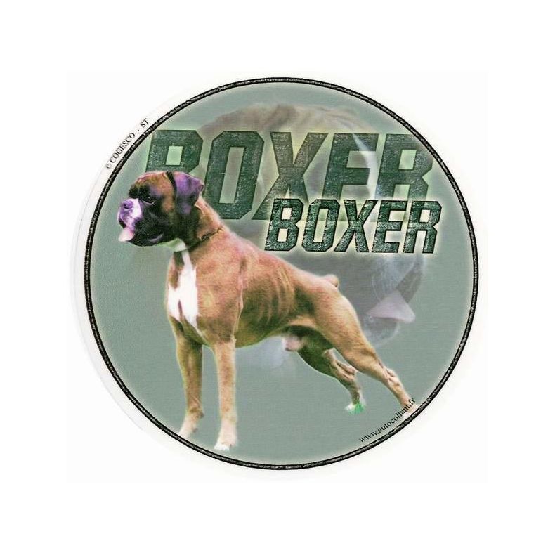 Run dekal med 2 boxere