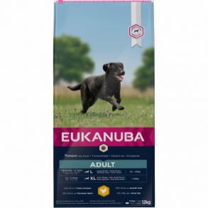 Eukanuba Adult Large - Kylling 12 kg.