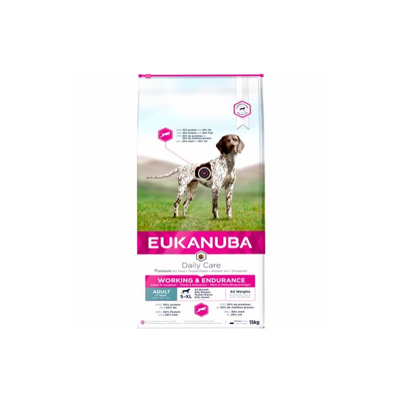 Eukanuba Adult Working &amp; Endurance - 15 kg
