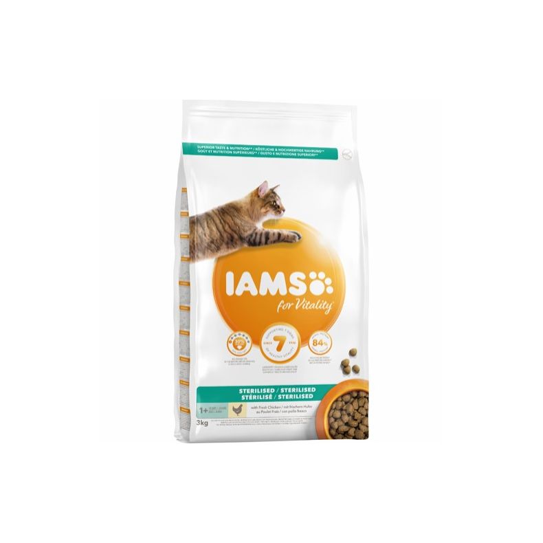 Iams Cat Vitality Adult Sterilized m/kylling