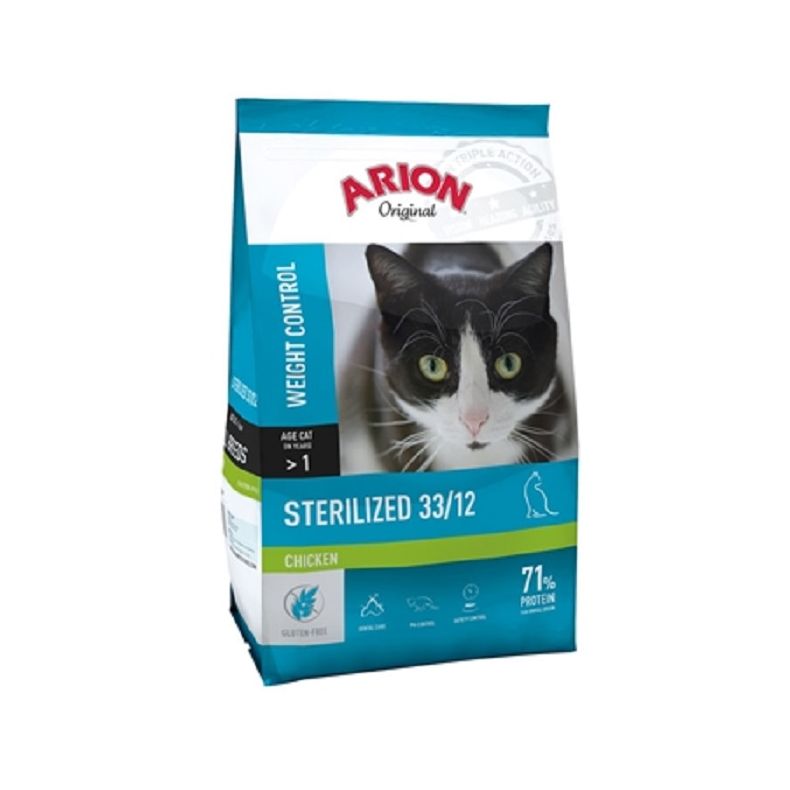 Arion Cat Sterilized Kylling - 2 kg. / 7,5 kg.