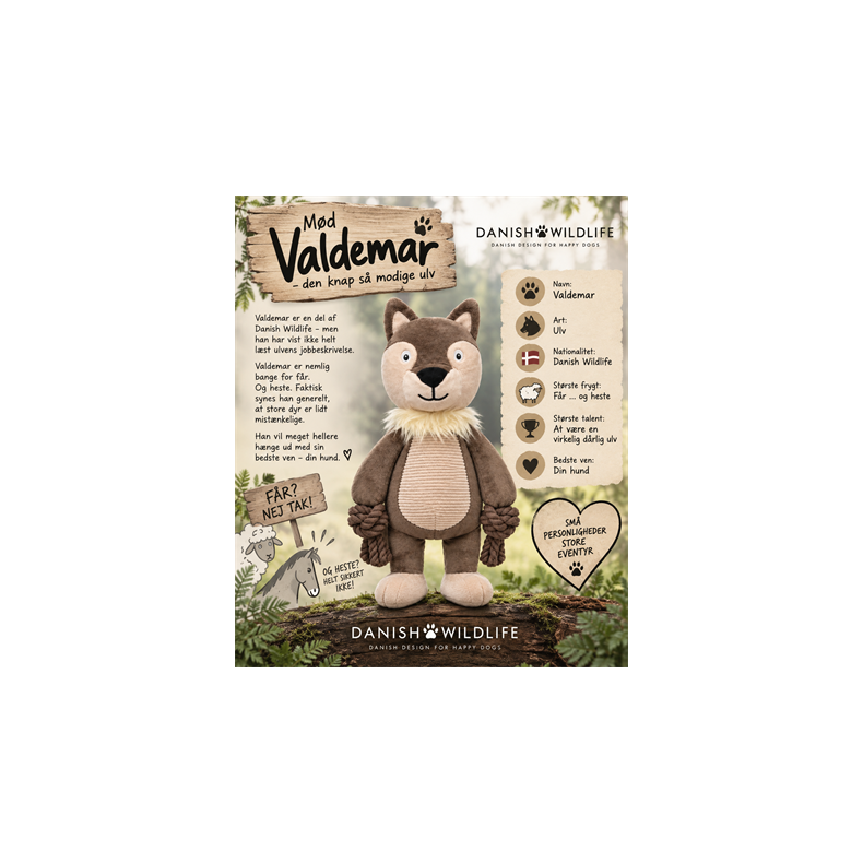 Bamse - Danish Wildlife Ulv (Valdemar)