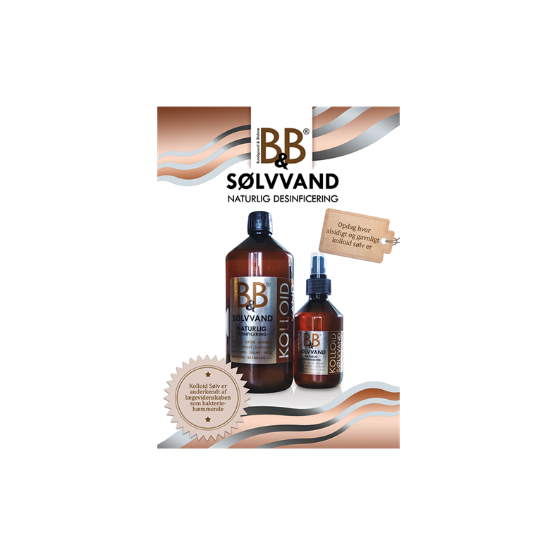 B&B Slvvand - 250 ml / 1 liter
