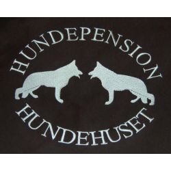 Brodering af logo / Ring for pris