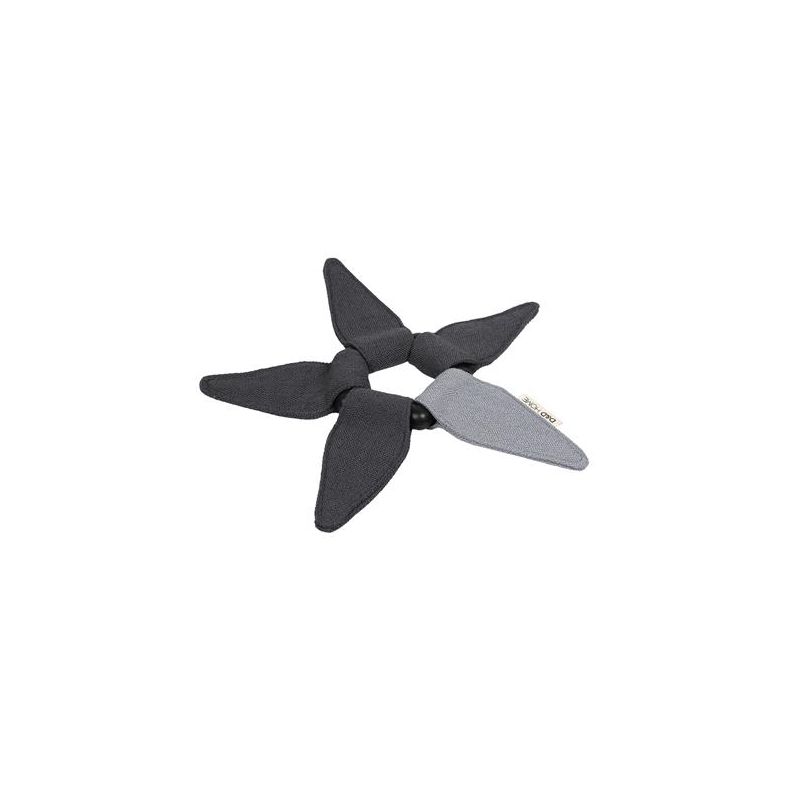 D&D 5-kantet ring / 5 flapper m/knitre - 23 cm 