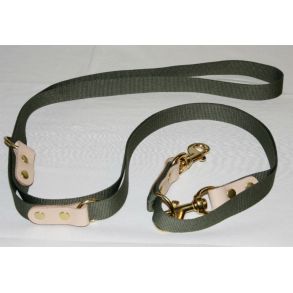 BLF-Hunting Dress.line / webbing Sort - 25 mm x 250 cm - 