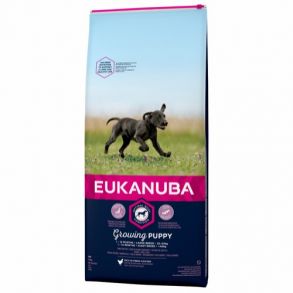 Eukanuba Puppy L/B - Kylling 12 kg.