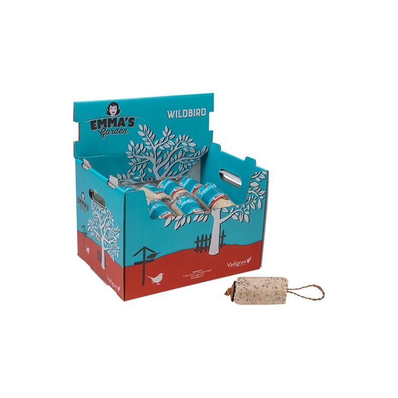 Emma Sausage Nut &amp; Indsects / Fedtstamme m/ndder, insekter, melorme