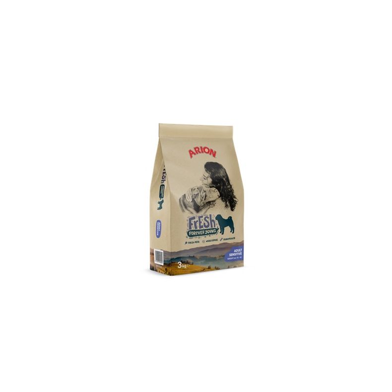 Arion Fresh Adult Sensitive - 3 kg / 12 kg.