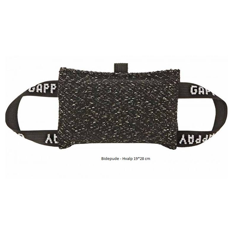 Bidepude/-styr - Hvalp 16*11 cm m/2 hndtag