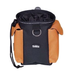 Godbidstaske m/lomme til Hm-Hm pose og clicker