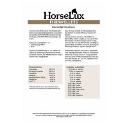 HorseLux Fiber Pellets - 20 kg (Kun afhentning)