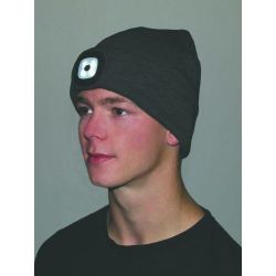 Strikhue med LED-lys