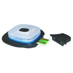 Strikhue med LED-lys