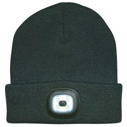 Strikhue med LED-lys