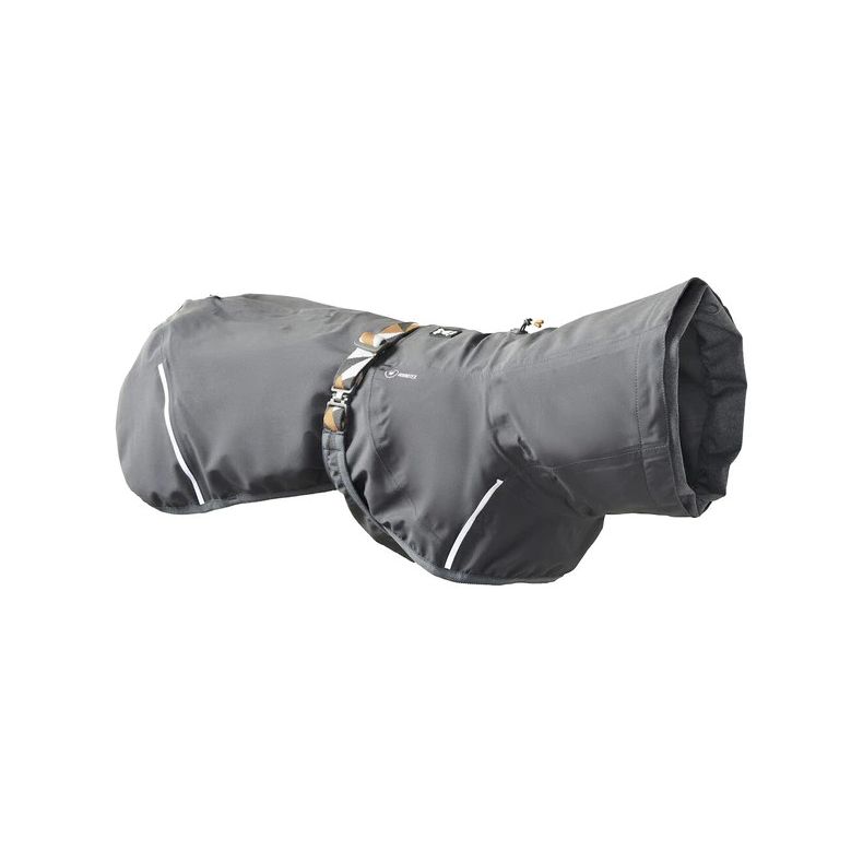 Hurtta Rainwear Mudventure Coat - Blackberry / Grlig