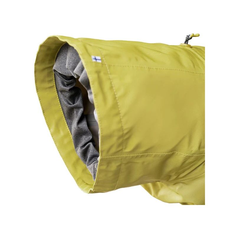 Hurtta Rainwear Mudventure Reflective Coat - Turmeric