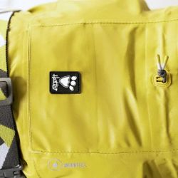 Hurtta Rainwear Mudventure Reflective Coat - Turmeric