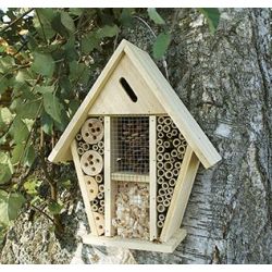 Insekthotel - Bihus i tr� / K�b nu og v�r�klar til efter�ret hvor insekterne s�ger ly/hi