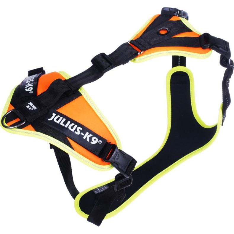 Julius K9 Mantraling/Outdoor Sele / Orange (Bestillingsvare - ca. 5 dage)