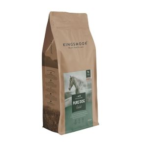 Kingsmoor Hundefoder Pure Horse Medium/Large Dog - 9,5 kg.  (p.t. Skaffevare)