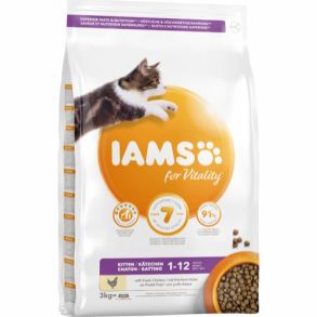 Iams Cat Vitality Kitten & Junior Chicken 