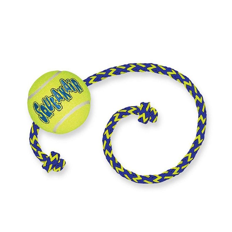 Kong Airdog Squeaker Tennisball m/reb -  7 cm