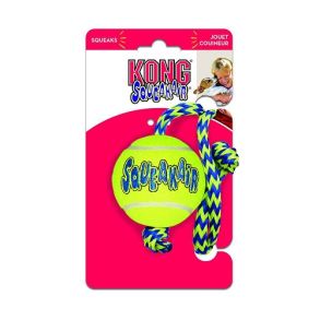 Kong Airdog Squeaker Tennisball m/reb -  7 cm