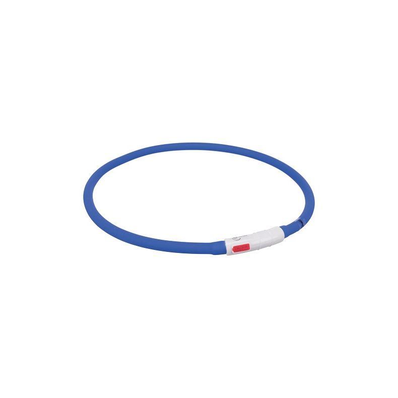 Lyshalsb�nd - Flash lysring USB - Silicone XS-XL 70 cm/�10