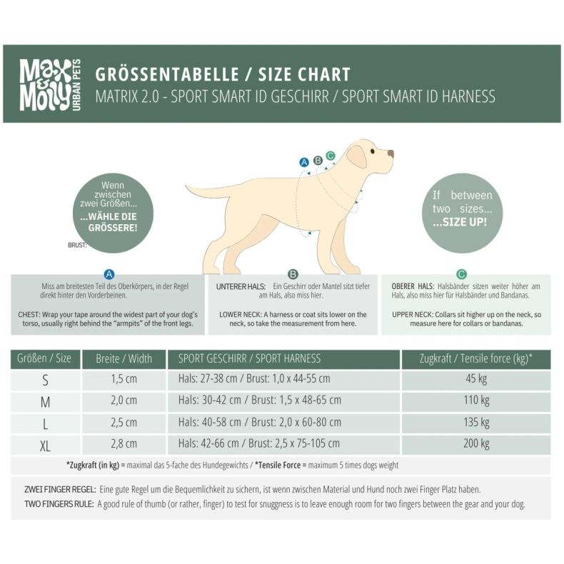Max &amp; Molly Matrix 2.0 Neopren Sport Sele - Stone
