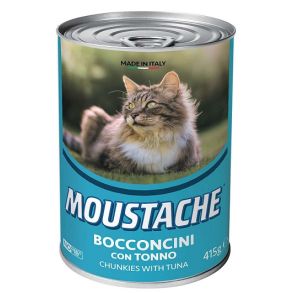 Moustache D�semad til kat med Fisk 415 g
