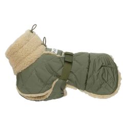 Paikka Quilted Sherpa Jakke, Olive (Leveringstid ca. 7 dage)