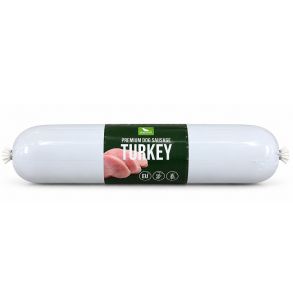 Pat� - Natural Premium Dog Sausage � Turkey 800 g (Tr�ningsp�lse)