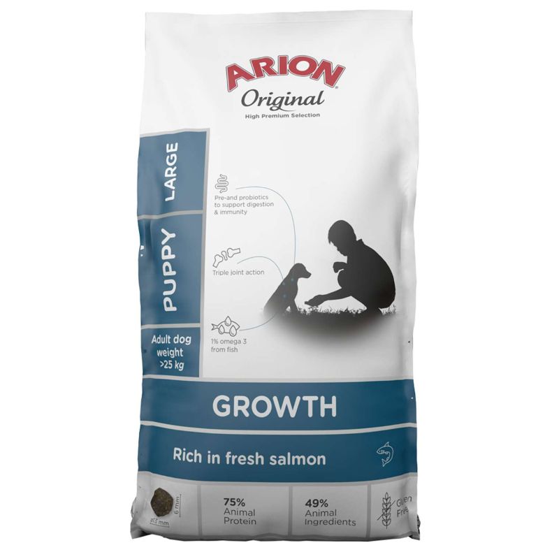 Arion Growth (Puppy) Fisk - Large