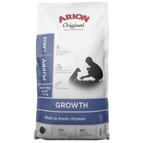 Arion Growth (Puppy) Kylling - Large 