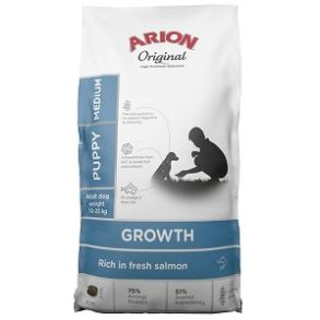 Arion Growth (Puppy) Fisk - Medium 