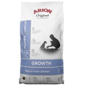 Arion Growth (Puppy) Kylling - Medium