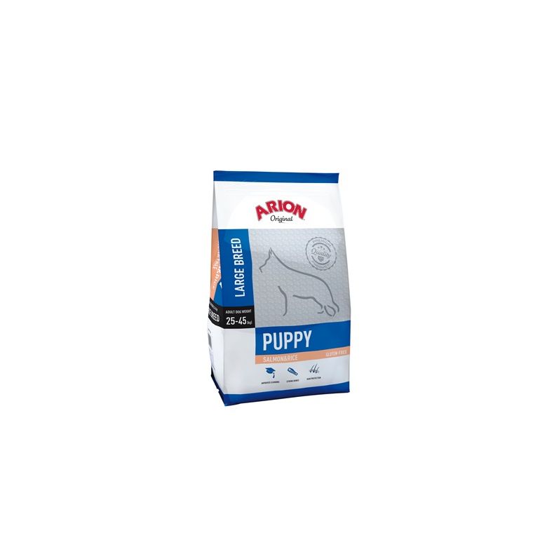Puppy Large Laks &amp; Ris - 3,0 kg