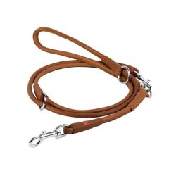 Waudog Soft rundsyet lder dressurline / 183 cm/10mm - Brun