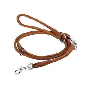 Waudog Soft rundsyet lder dressurline / 183 cm/10mm - Brun