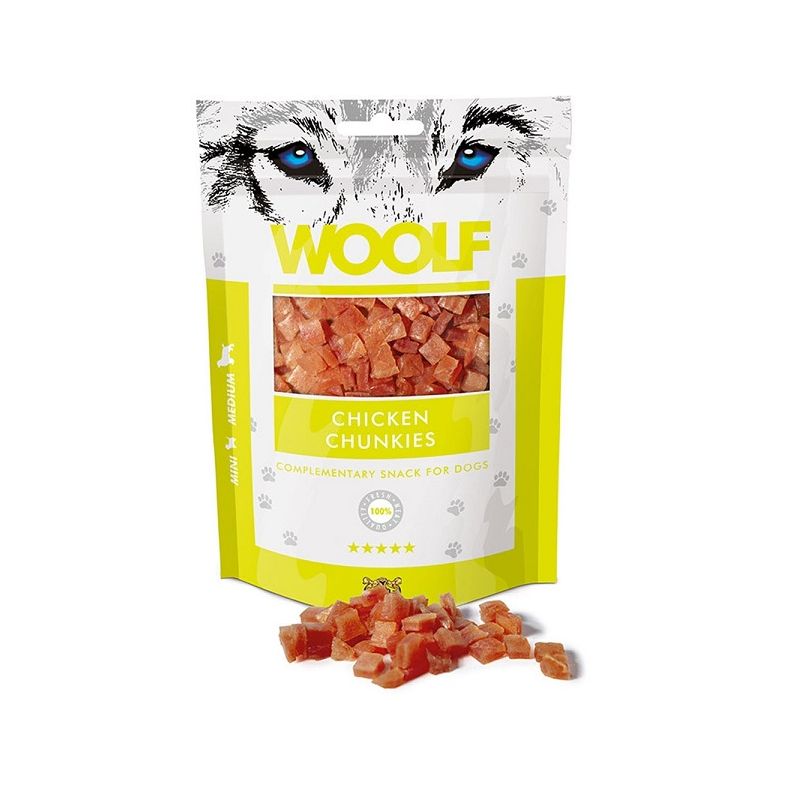 Woolf Chicken Chunkies - 100 g